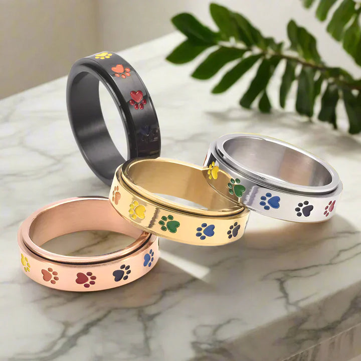 Rotating Stress Relief Ring for Paws