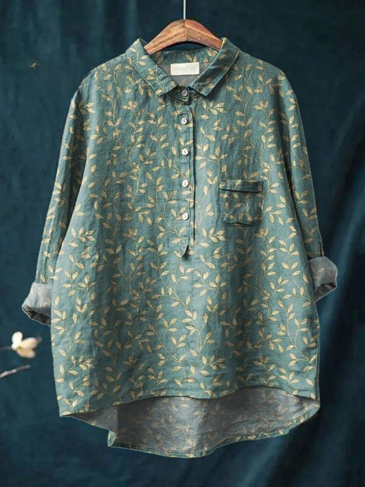 Tiziana – Printed Linen Shirt