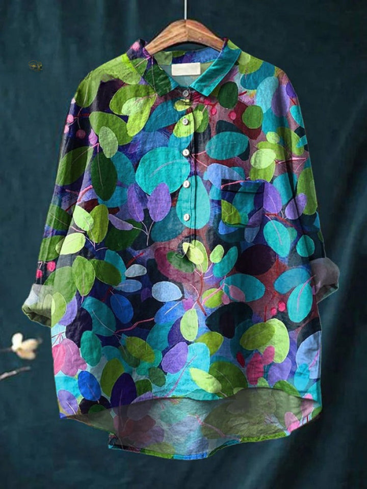Tiziana – Linen Patterned Shirt