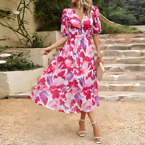 Everly - Vintage Wedding Guest Maxi Dress