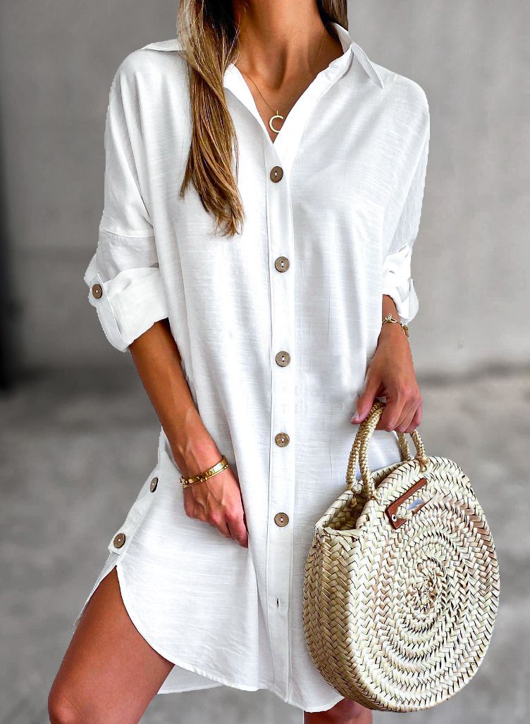 Jessica™ - White Mini Dress