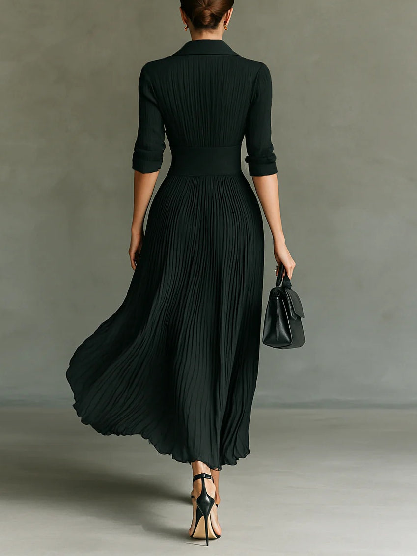 Maéline | Elegant Dress with Fitted Waist
