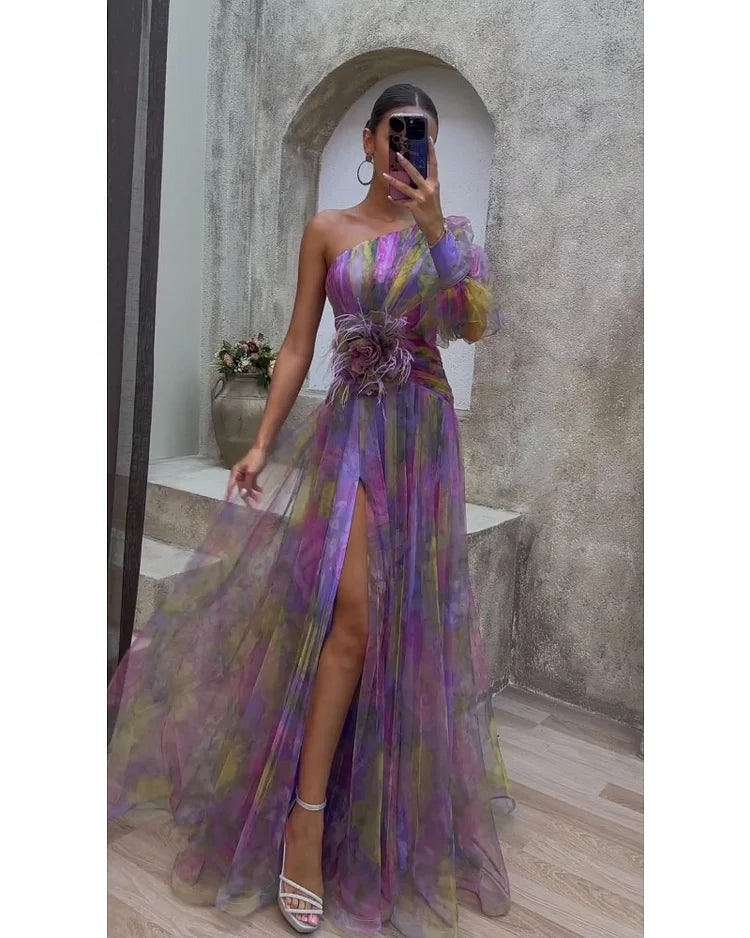 Líadain | Elegant Long Sleeve Dress