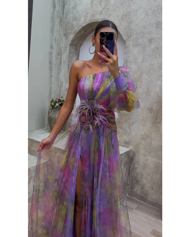 Líadain | Elegant Long Sleeve Dress