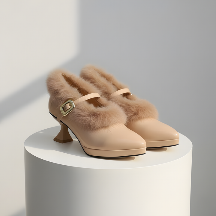 Velina Soft Leather Heels