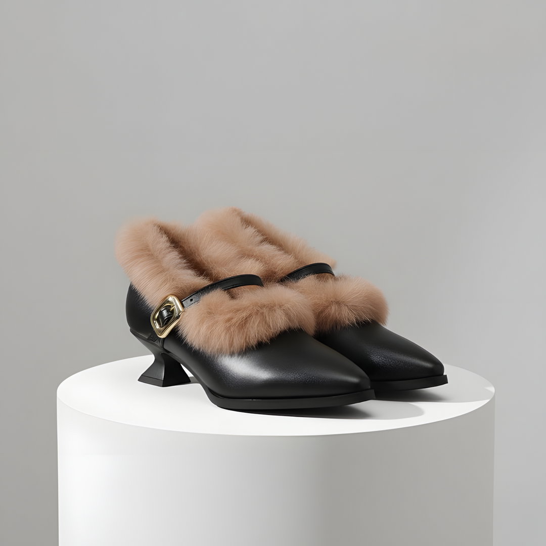 Velina Soft Leather Heels