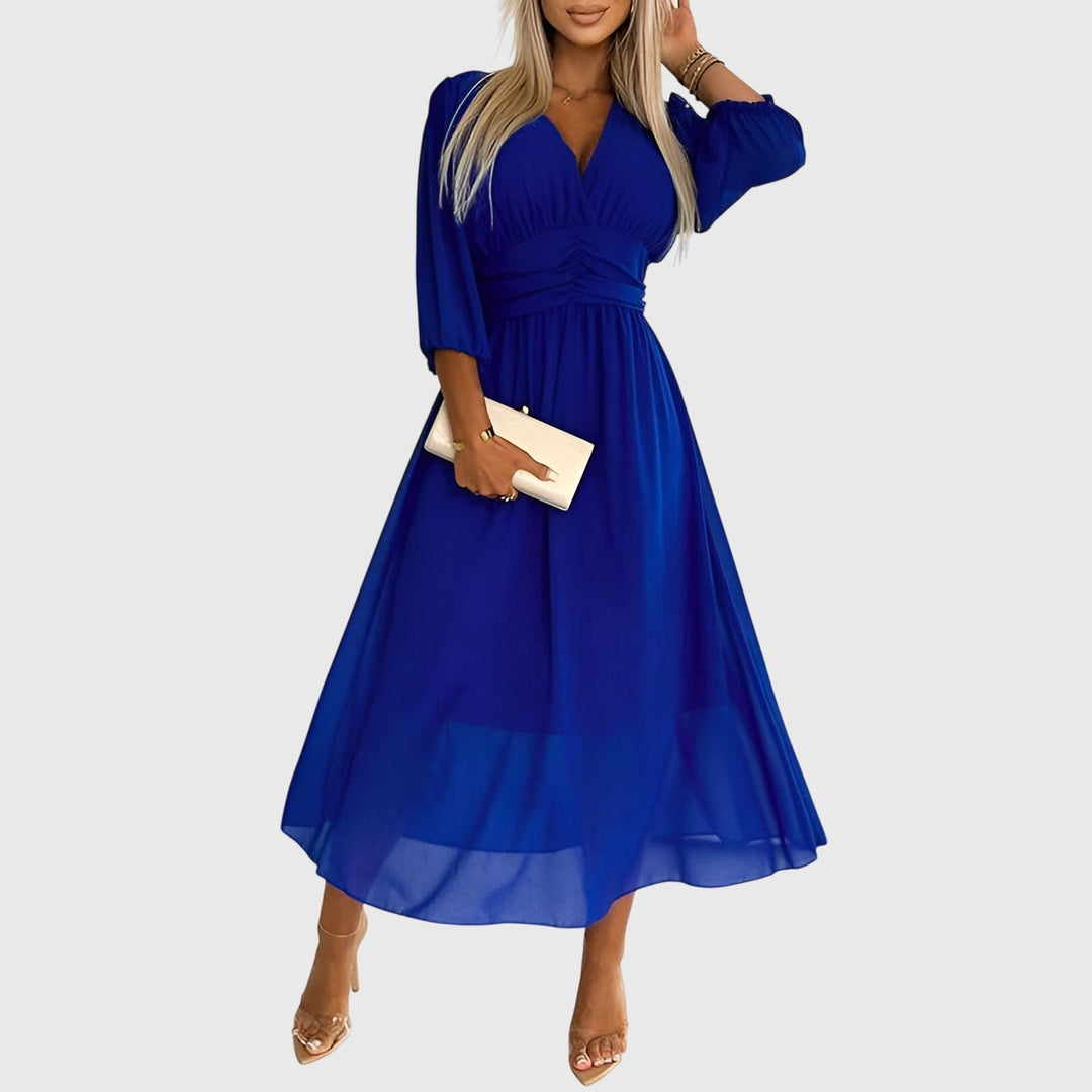 Clara | Lightweight Silky Chiffon Dress