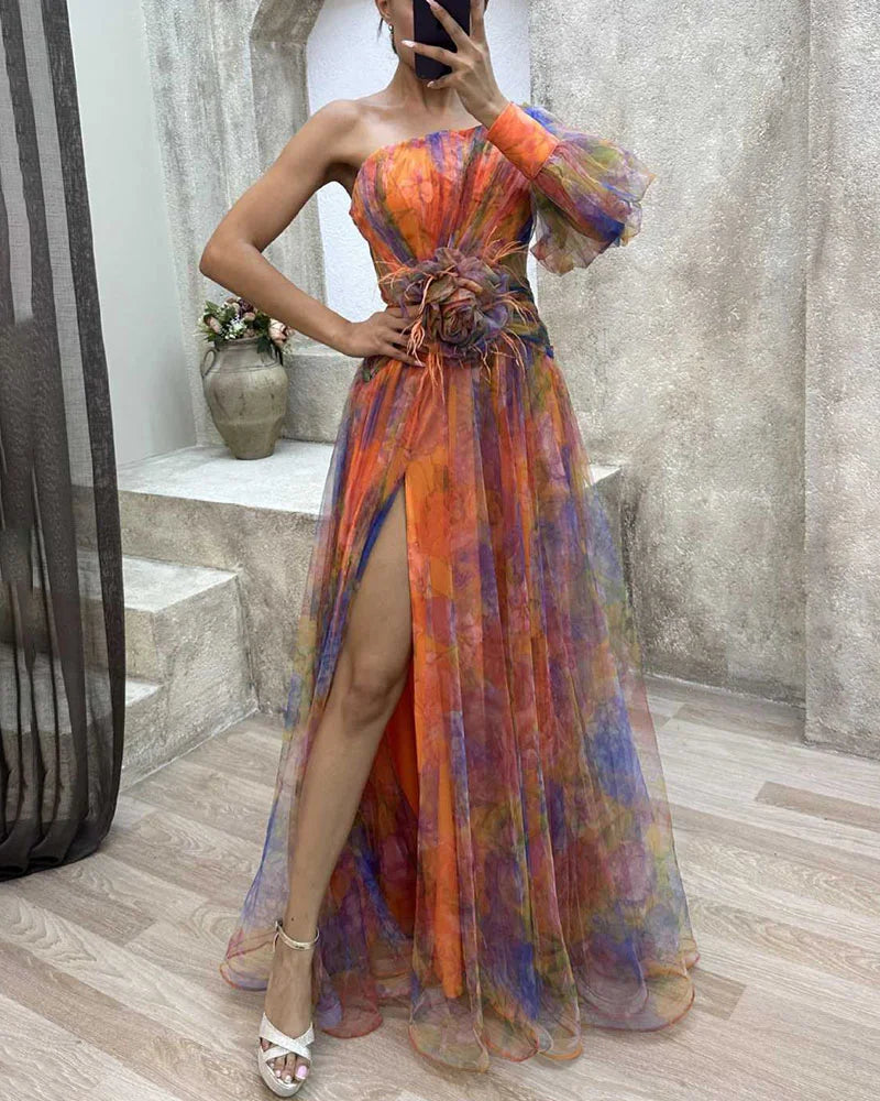 Cecelia | Elegant Wedding Guest Maxi Dress