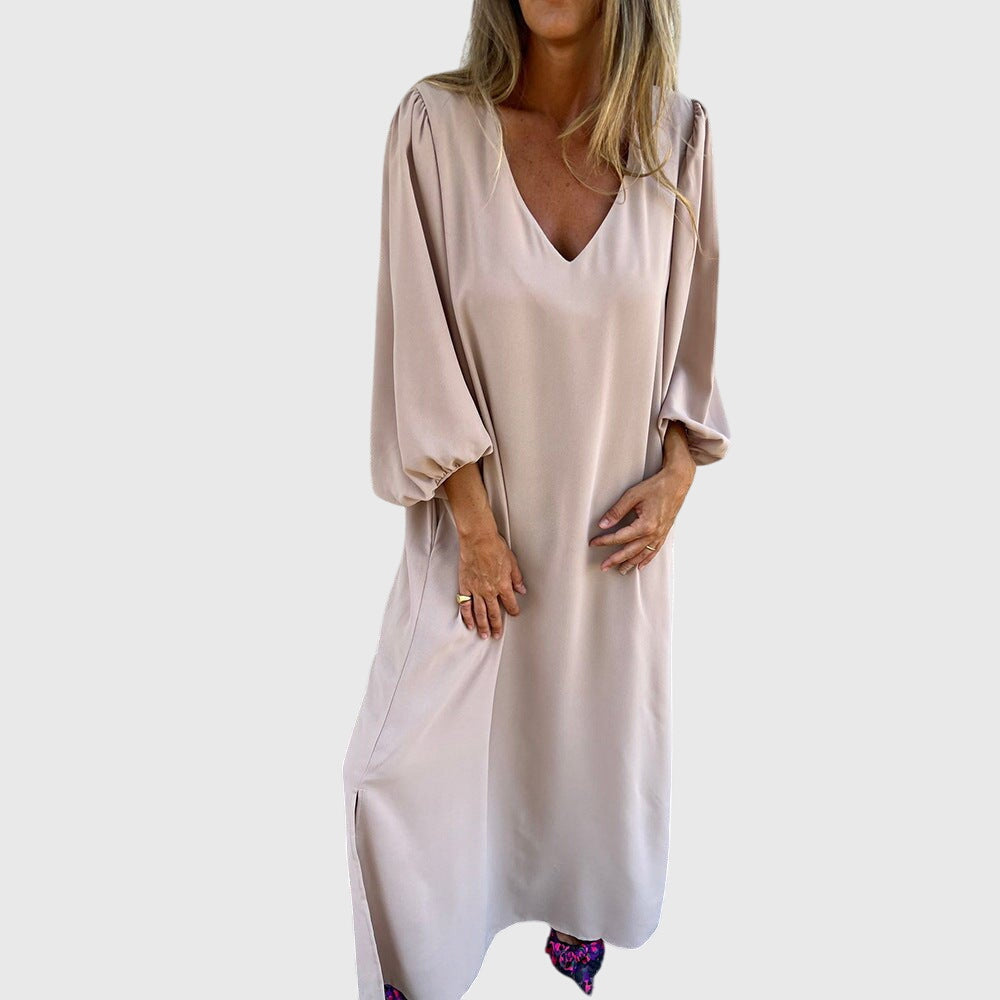 Clara | Long Boho Dress with Pockets