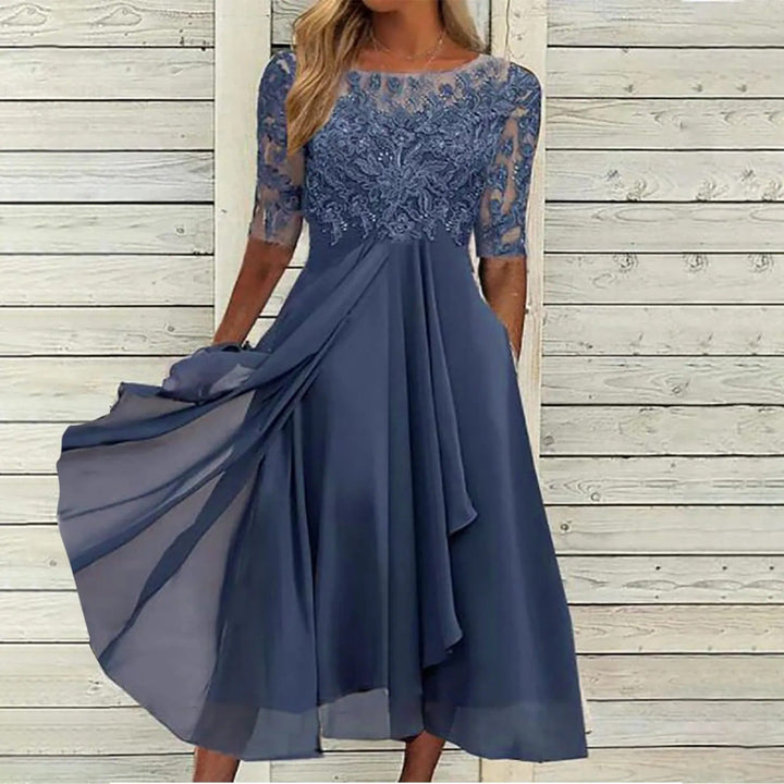 Banna | Elegant Lace Midi Dress
