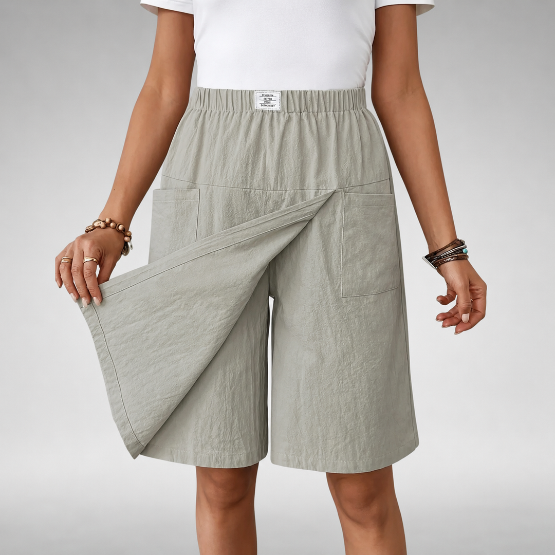 Anne - High Waist Comfort Shorts