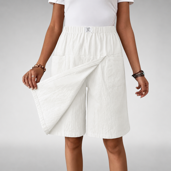 Anne - High Waist Comfort Shorts
