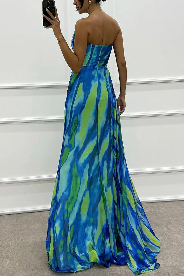 Aoibhe | Vibrant Draped Dress