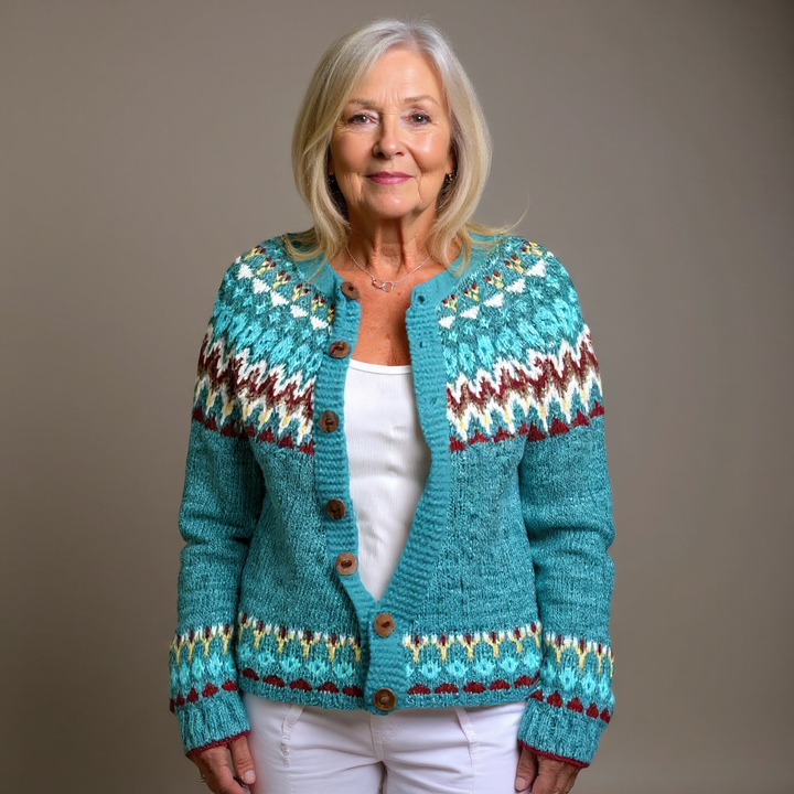 Seraphina | Vintage Icelandic Cardigan