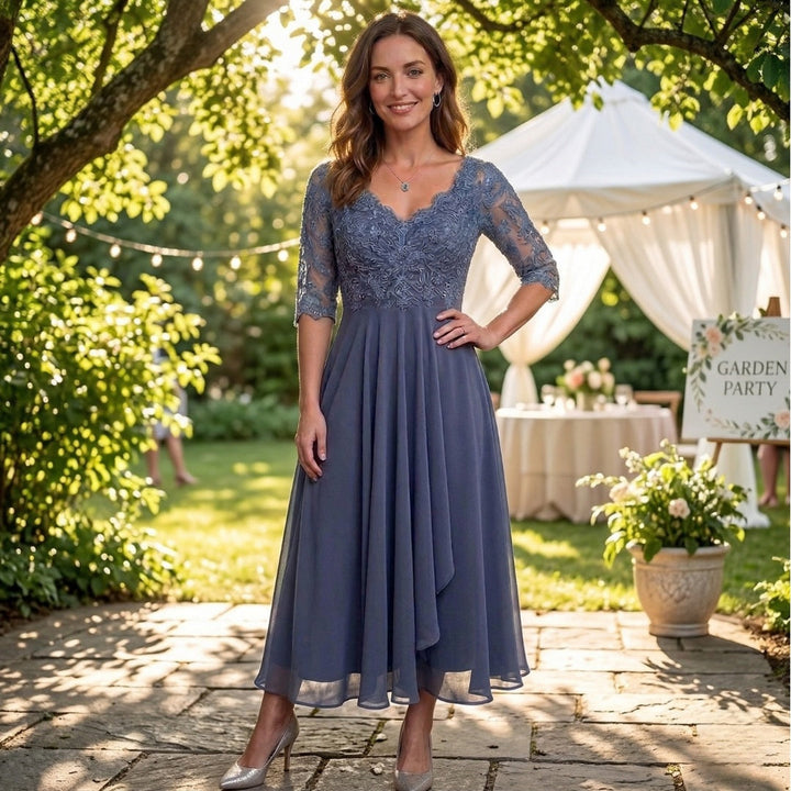 Banna | Elegant Lace Midi Dress
