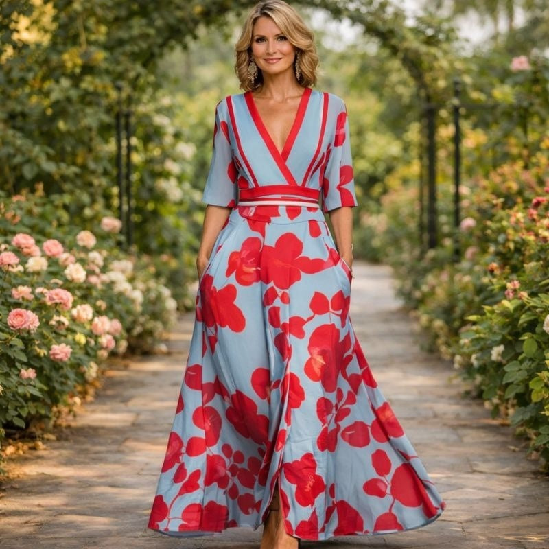 Eilionóra | Flowing Elegant Dress