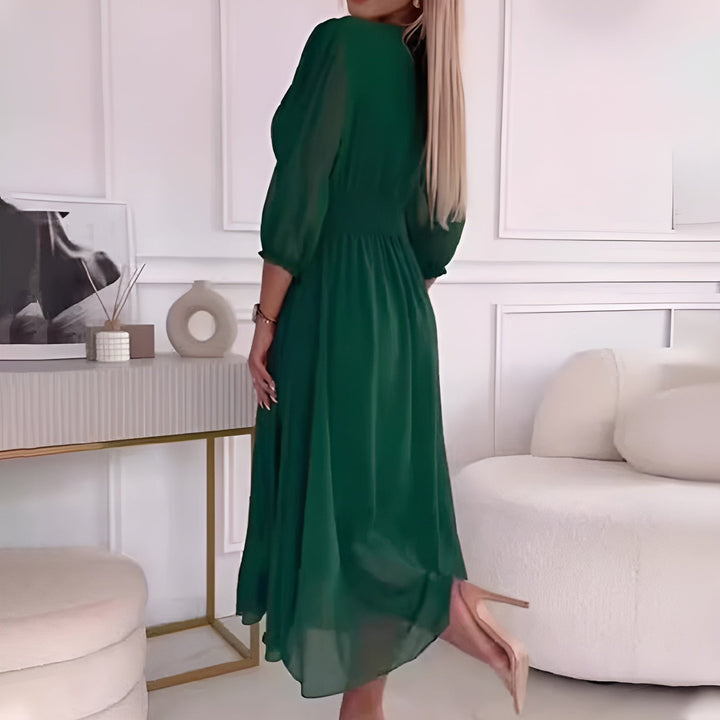 Samhaoir | Elegant Wrap Dress