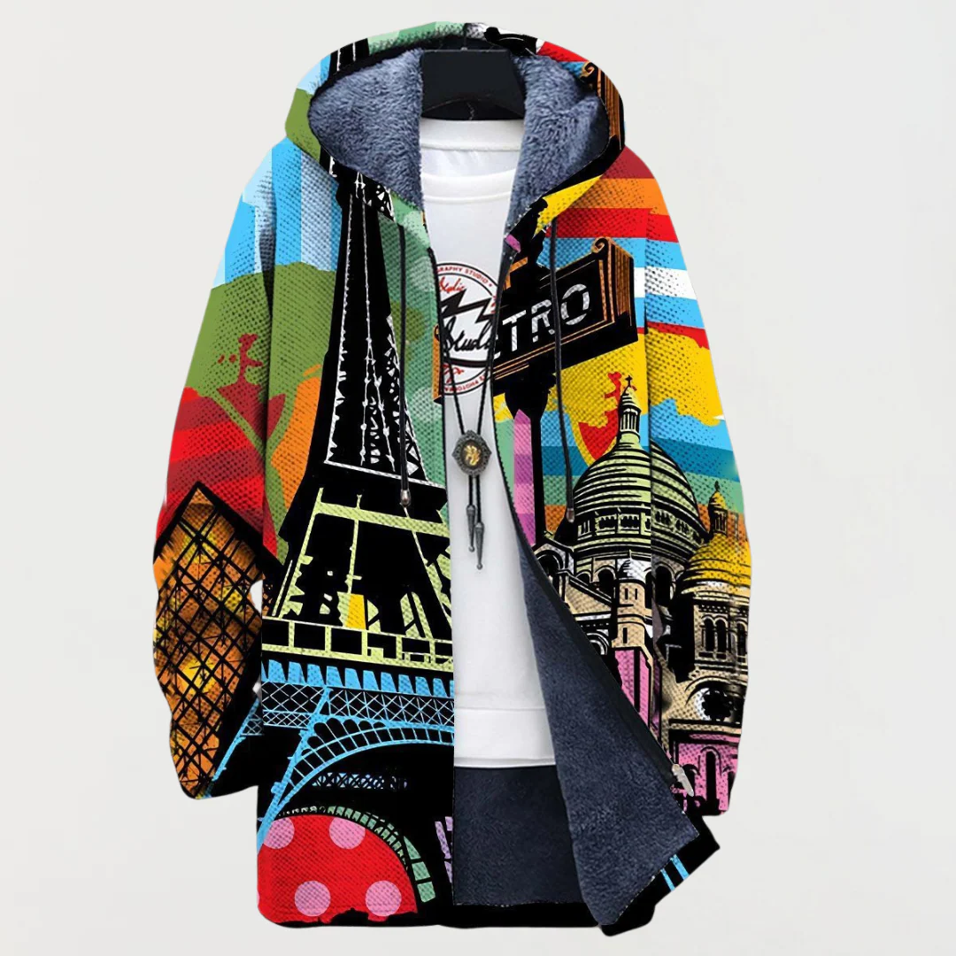Evelina | art -inspired cardigan