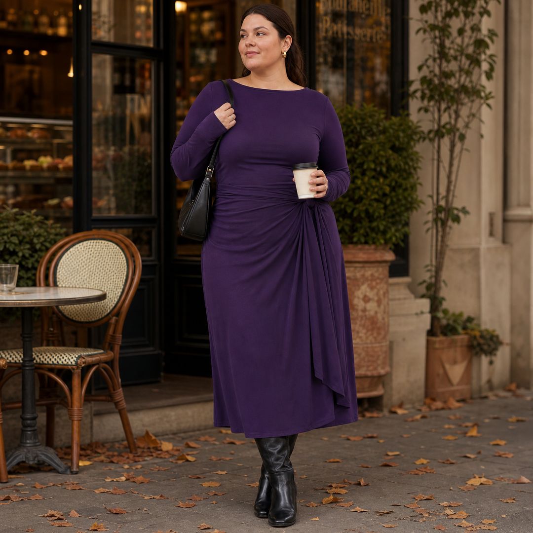 Naiara ❘ Maxi dress with side knot