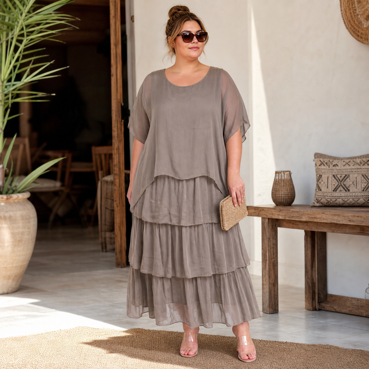 Susan | Long and Flowing Elegant Dress