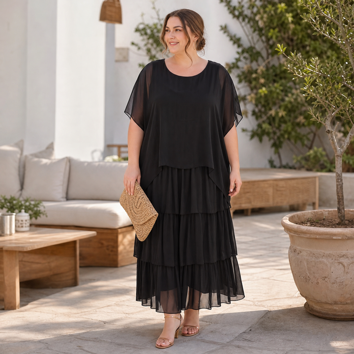 Susan | Long and Flowing Elegant Dress