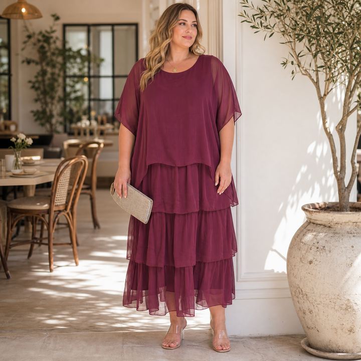 Susan | Long and Flowing Elegant Dress
