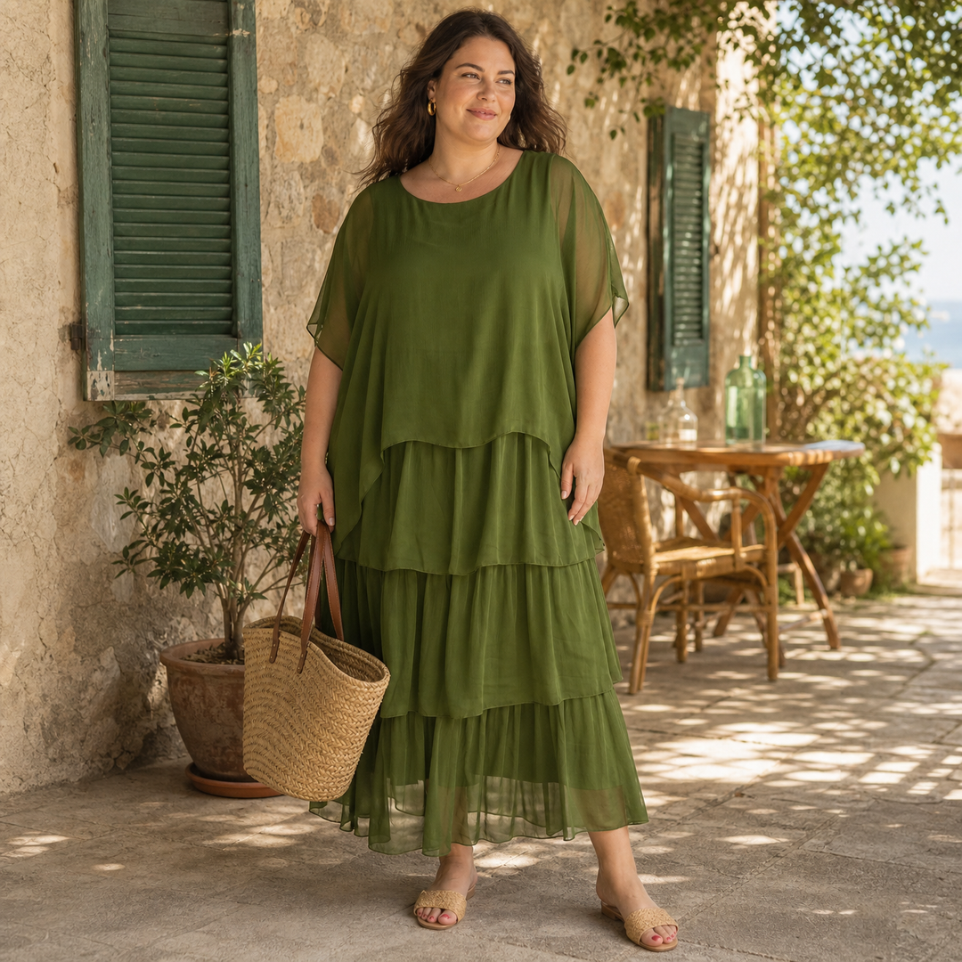 Susan | Long and Flowing Elegant Dress
