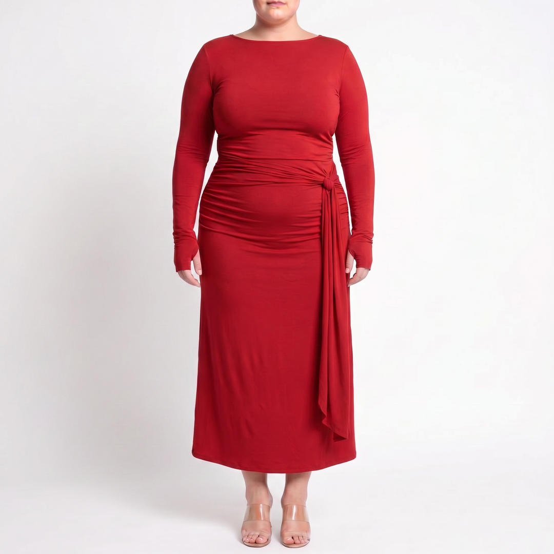 Naiara ❘ Maxi dress with side knot