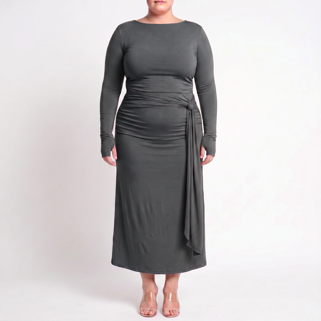 Naiara ❘ Maxi dress with side knot