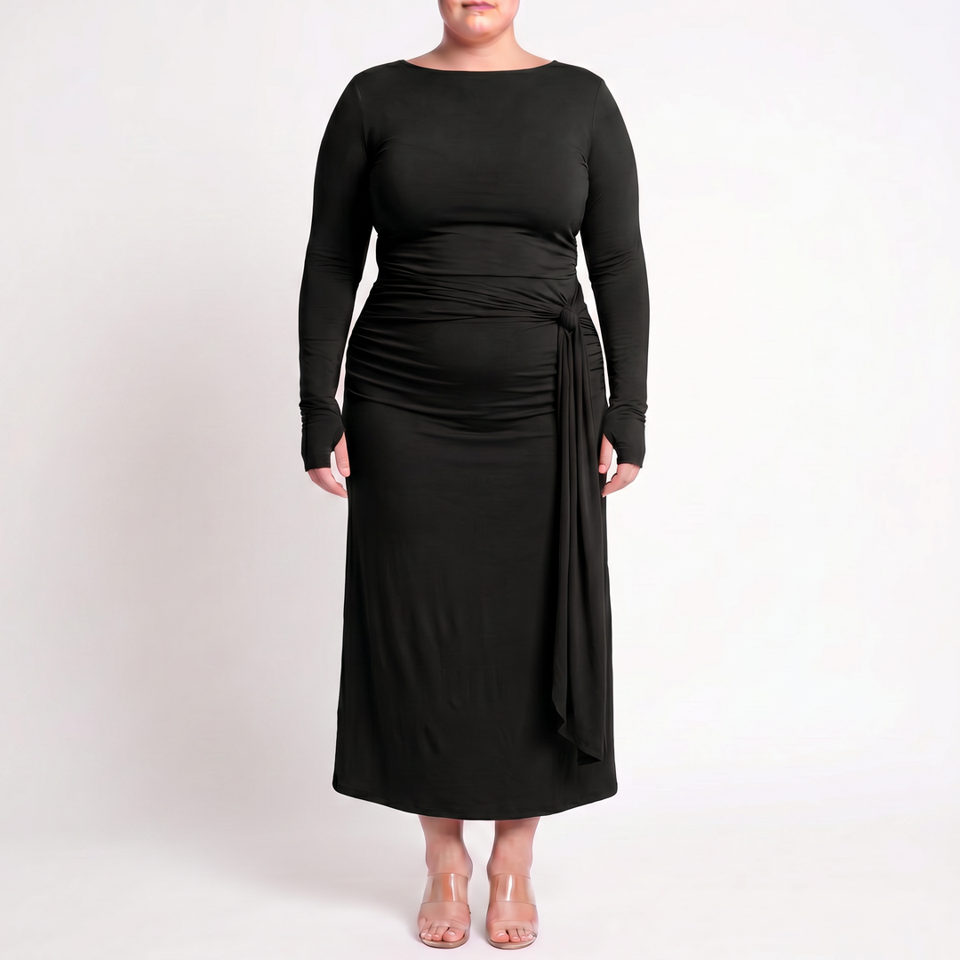 Naiara ❘ Maxi dress with side knot