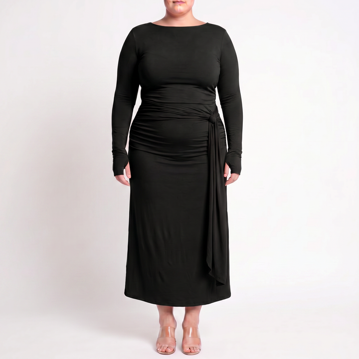 Naiara ❘ Maxi dress with side knot
