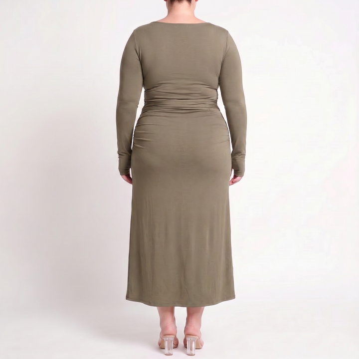 Naiara ❘ Maxi dress with side knot
