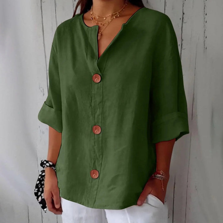 Ivy | Lightweight Linen Loose-Fit Blouse