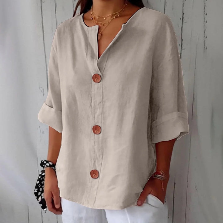 Ivy | Lightweight Linen Loose-Fit Blouse