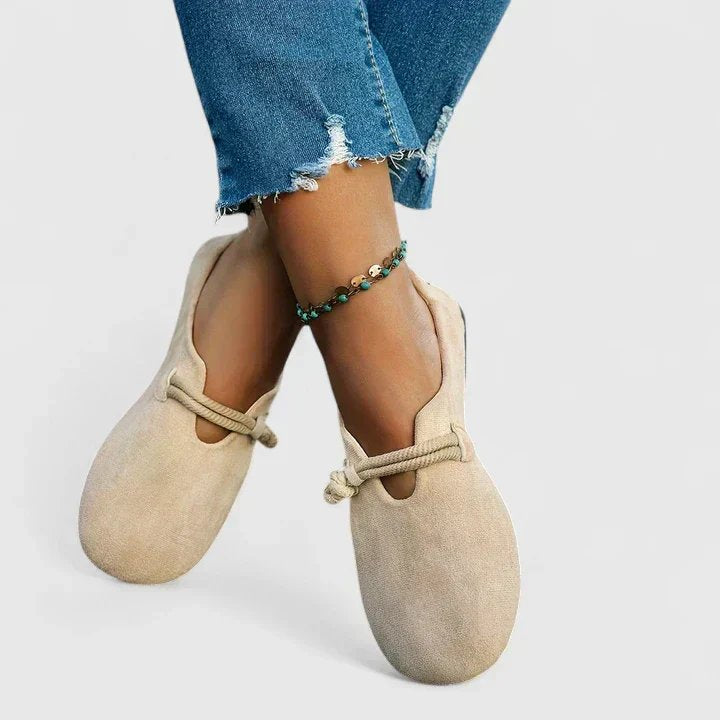 Claire | Comfort Loafers with Bow Detail