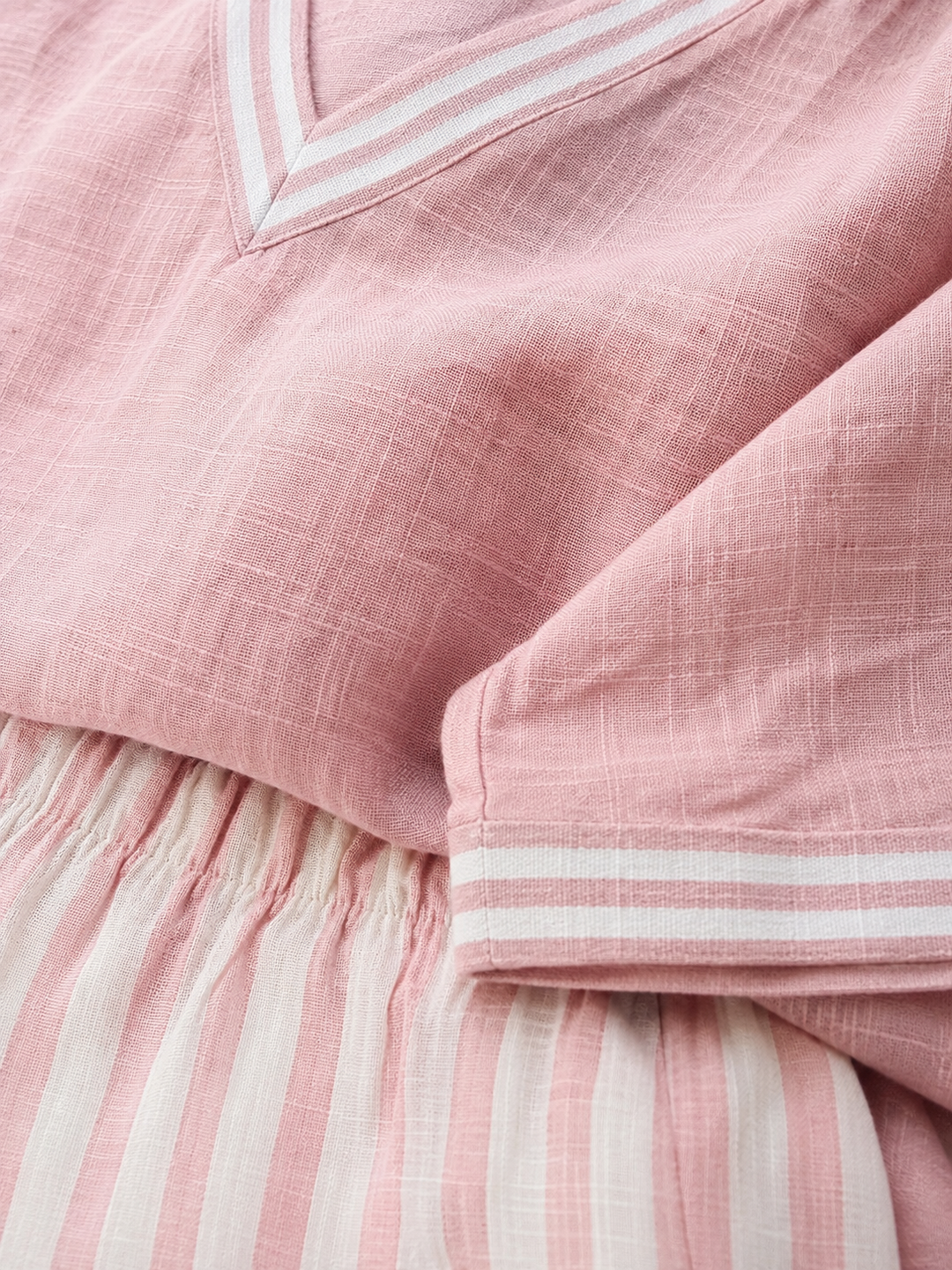 Savannah | Striped Linen Set