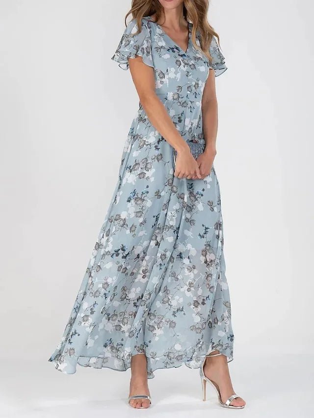 Vivica | Elegant Wedding Guest Maxi Dress