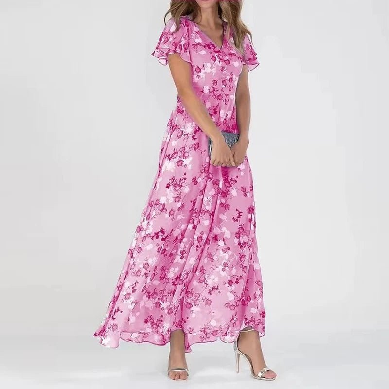 Vivica | Elegant Wedding Guest Maxi Dress