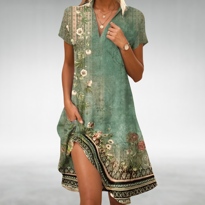 Moira™ Lightweight Comfort Midi Dress
